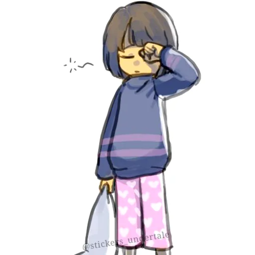 🍓 Стикер «frisk» для Telegram
