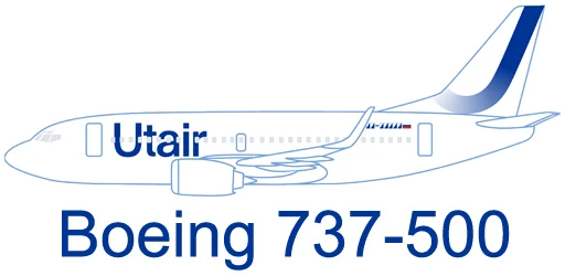 ✈️ Стикер «Stickers from Utair&;s fan» для Telegram