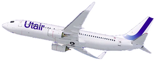 🛫 Стикер «Stickers from Utair&;s fan» для Telegram