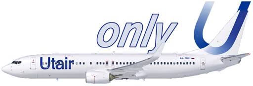 🤗 Стикер «Stickers from Utair&;s fan» для Telegram