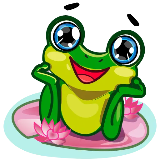 🥺 Стикер «Лягушонок» для Telegram