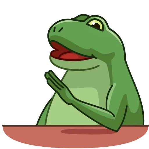 🐸 Стикер «Frog» для Telegram