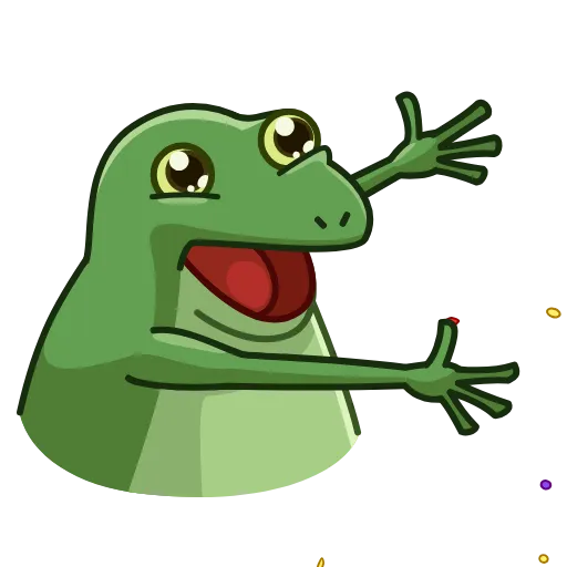 🐸 Стикер «Frog» для Telegram