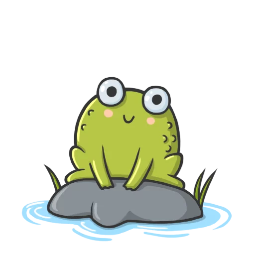 Стикерпак Mr Frog для Telegram
