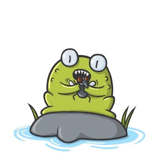 🍗 Стикер «Mr Frog» для Telegram