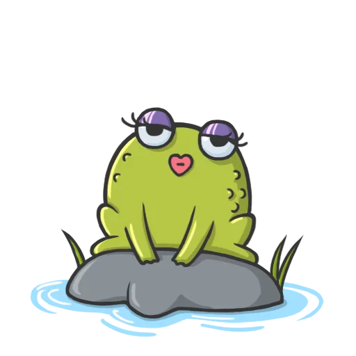😘 Стикер «Mr Frog» для Telegram