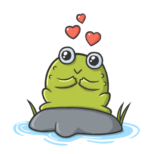 😍 Стикер «Mr Frog» для Telegram