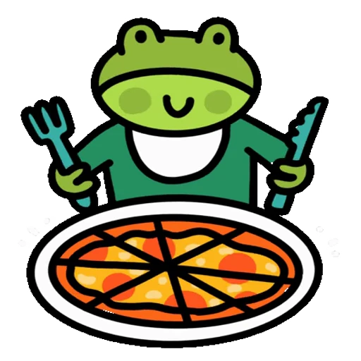 🍕 Стикер «Frog» для Telegram