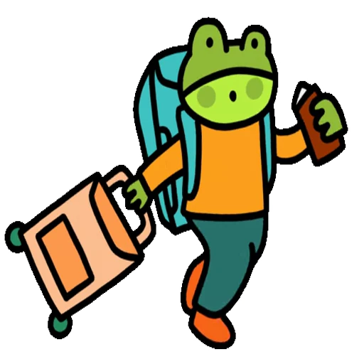 👨‍⚕️ Стикер «Frog» для Telegram