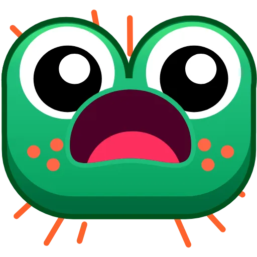 😧 Стикер «Frog Emoji Pack» для Telegram