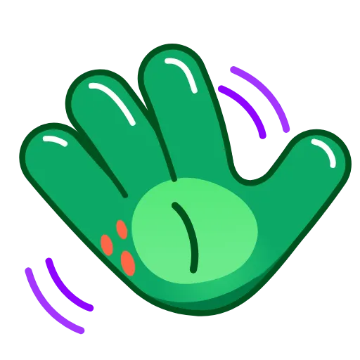 👋 Стикер «Frog Emoji Pack» для Telegram