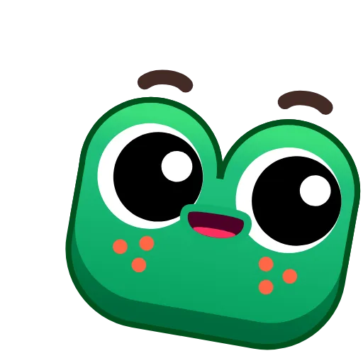 Стикерпак Frog Emoji Pack для Telegram