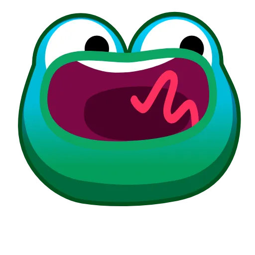 😫 Стикер «Frog Emoji Pack» для Telegram