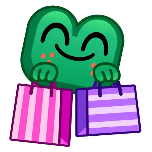 🛍 Стикер «Frog Emoji Pack» для Telegram