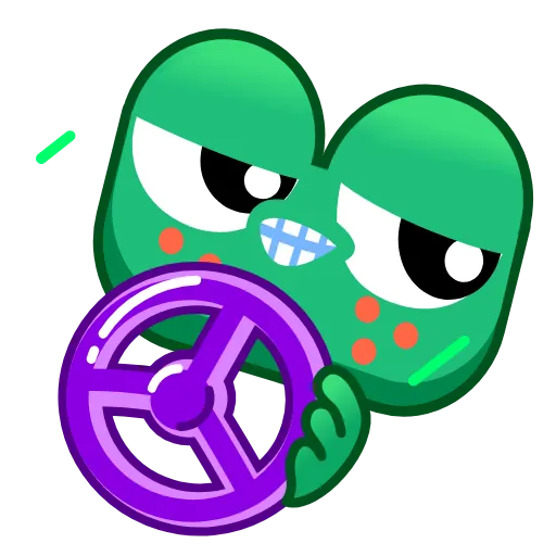 🏎 Стикер «Frog Emoji Pack» для Telegram