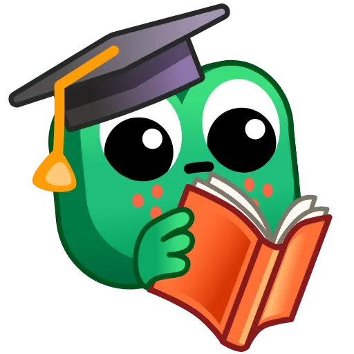 👩‍🎓 Стикер «Frog Emoji Pack» для Telegram