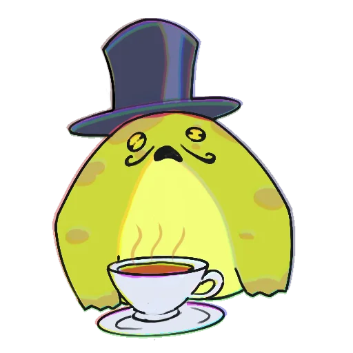 ☕ Стикер «Жабоба» для Telegram