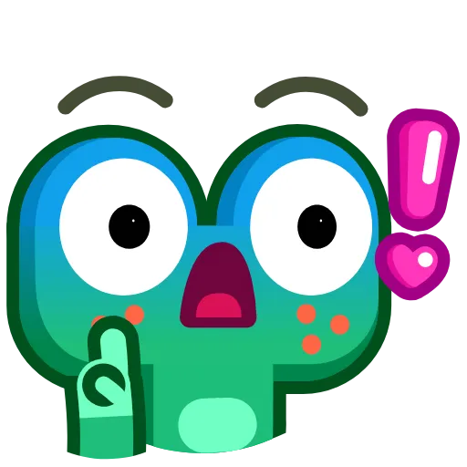 😨 Стикер «Froggo In Love» для Telegram