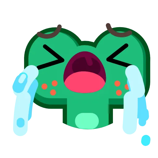 😭 Стикер «Froggo In Love» для Telegram