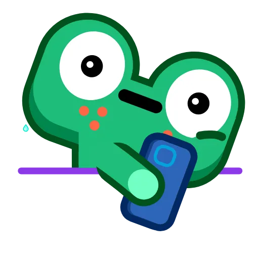 😳 Стикер «Froggo In Love» для Telegram