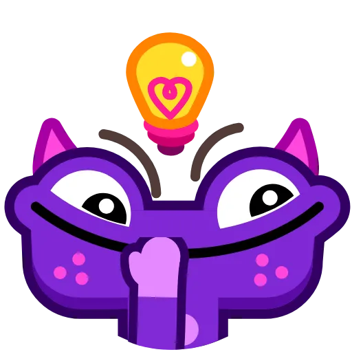 😈 Стикер «Froggo In Love» для Telegram