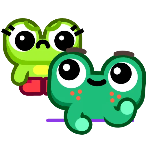 🤛 Стикер «Froggo In Love» для Telegram