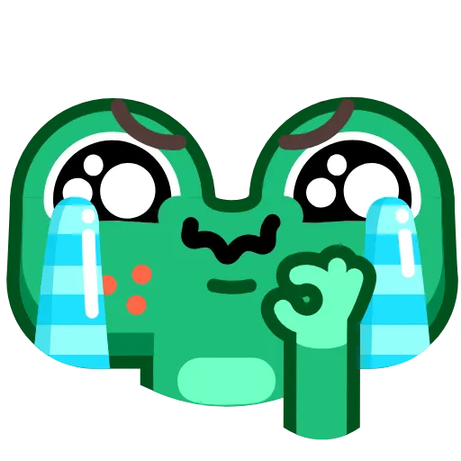 👌 Стикер «Froggo In Love» для Telegram