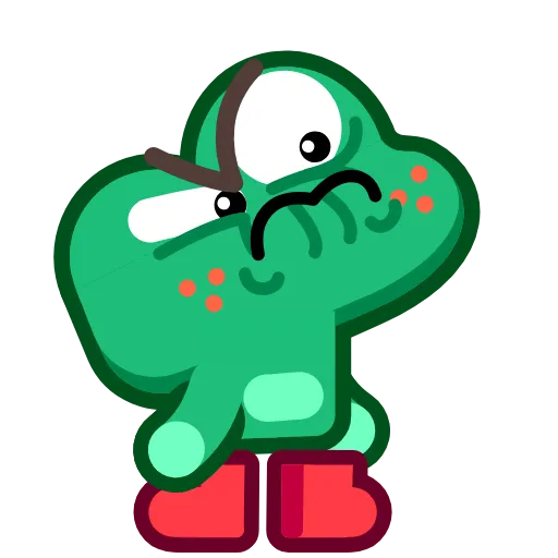 😠 Стикер «Froggo In Love» для Telegram