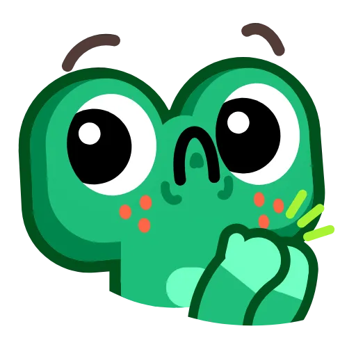 👏 Стикер «Froggo In Love» для Telegram