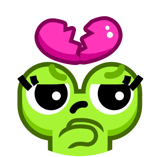 💔 Стикер «Froggo In Love» для Telegram