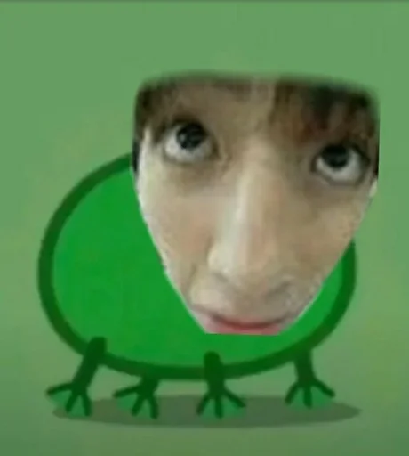 🤪 Стикер «Frog Green» для Telegram