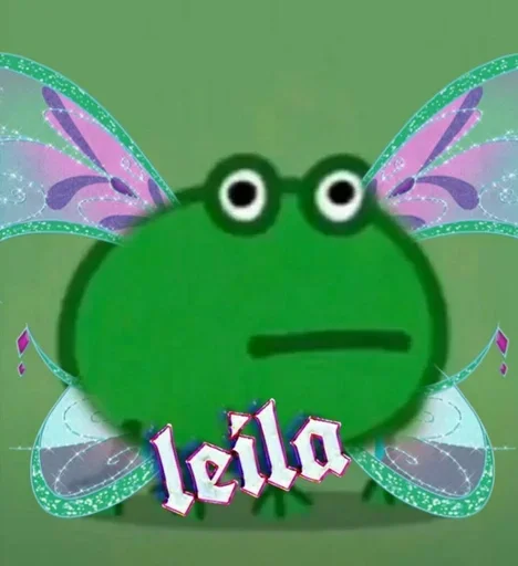 😙 Стикер «Frog Green» для Telegram
