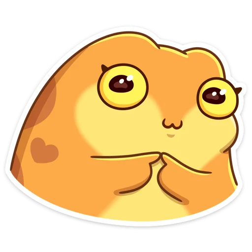 🥺 Стикер «Жабочки Гриня и Груша» для Telegram