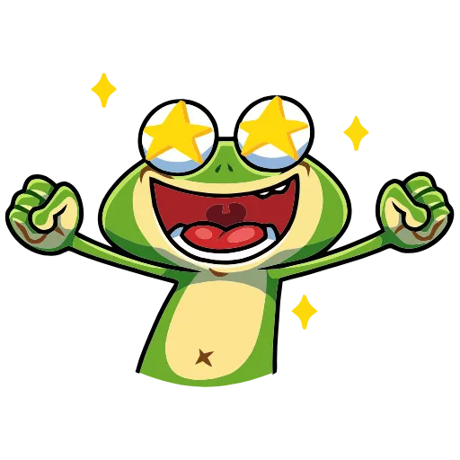 🎉 Эмодзи «Лягуш» для Telegram