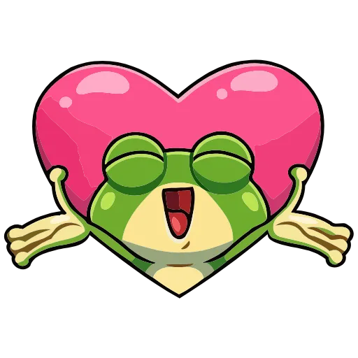 🤗 Эмодзи «Лягуш» для Telegram