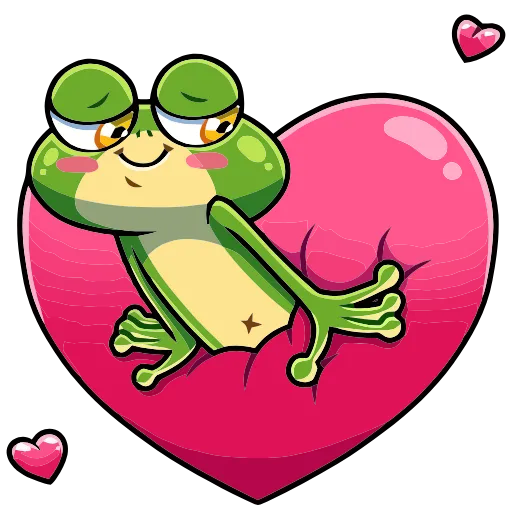 😘 Эмодзи «Лягуш» для Telegram