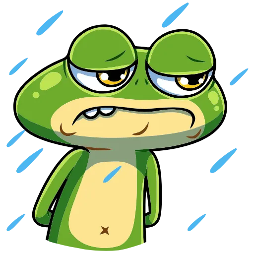 ☔️ Эмодзи «Лягуш» для Telegram