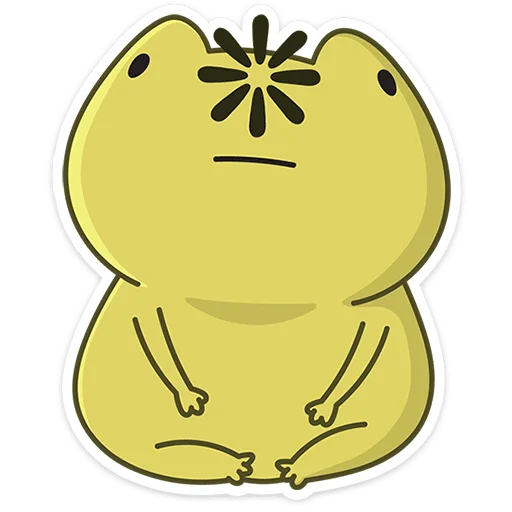 🫥 Стикер «Лягушачий микс» для Telegram