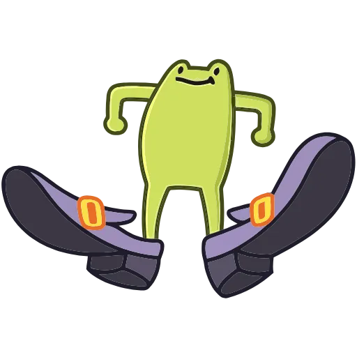 👠 Эмодзи «Лягушачий микс» для Telegram