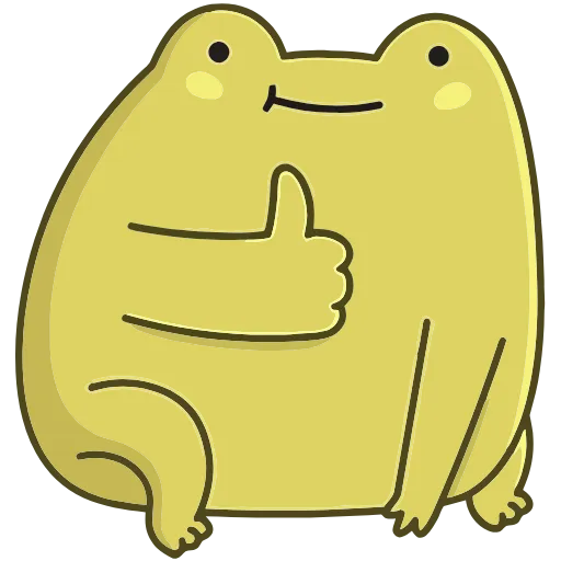 👍 Эмодзи «Лягушачий микс» для Telegram