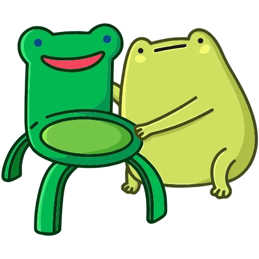 🐸 Эмодзи «Лягушачий микс» для Telegram