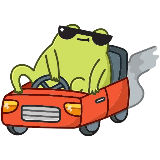 😎 Эмодзи «Лягушачий микс» для Telegram