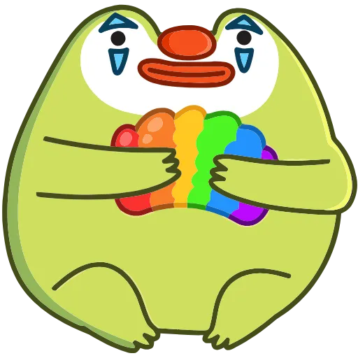 🤡 Эмодзи «Лягушачий микс» для Telegram