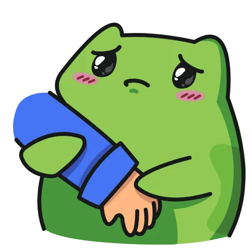 🥺 Стикер «Froggy» для Telegram