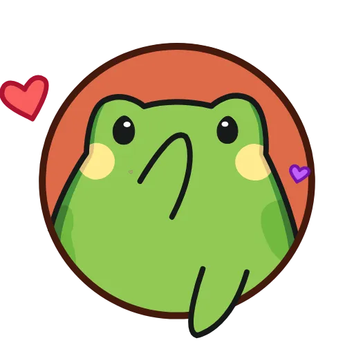 ☺️ Стикер «Froggy» для Telegram