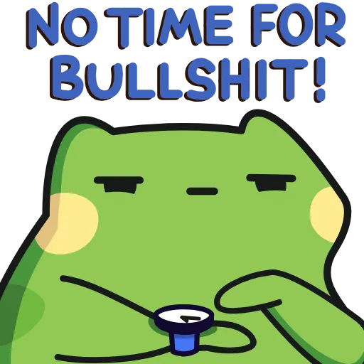 😑 Стикер «Froggy» для Telegram