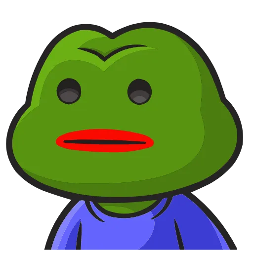 😐 Эмодзи «Frogs» для Telegram
