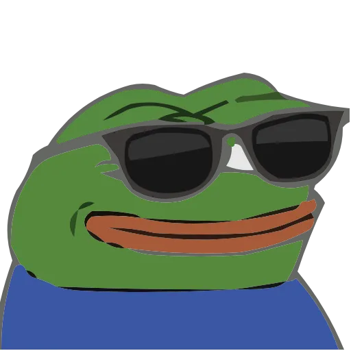 😎 Эмодзи «Frogs» для Telegram