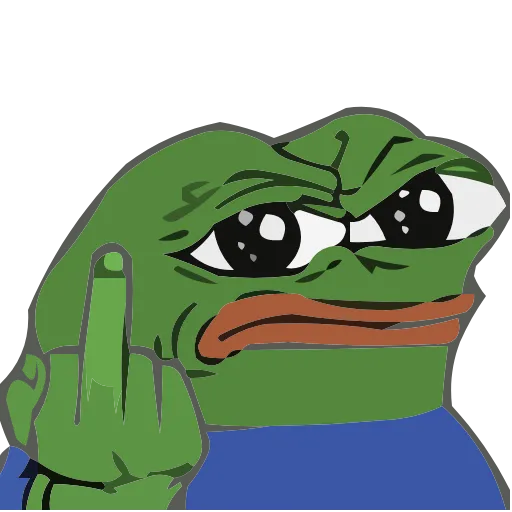 😠 Эмодзи «Frogs» для Telegram