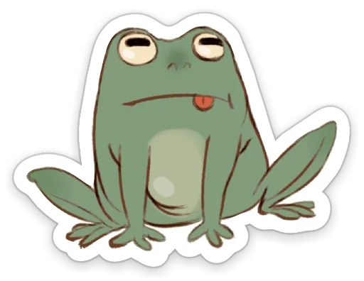 😋 Стикер «Phrog» для Telegram